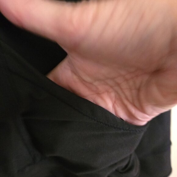 Danskin Now Lot Of 2 Black White Full Zip Mock Neck Track Jacket Size L - Picture 9 of 15